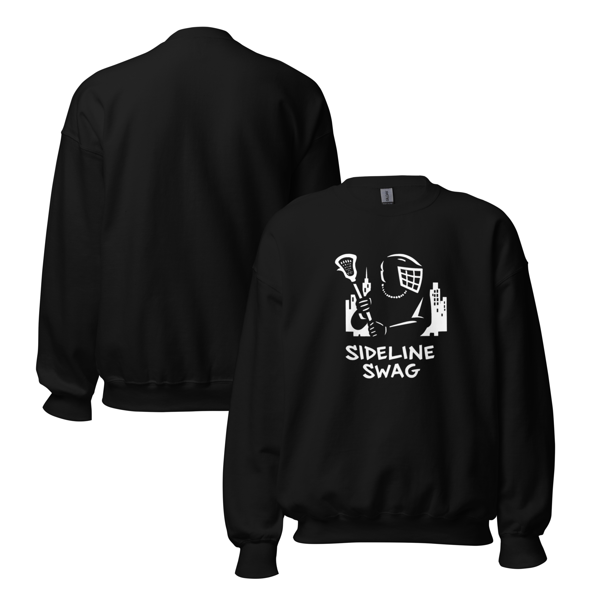 Bro-Lax Cozy Fleece Sweatshirt | Unisex Lacrosse & Streetwear