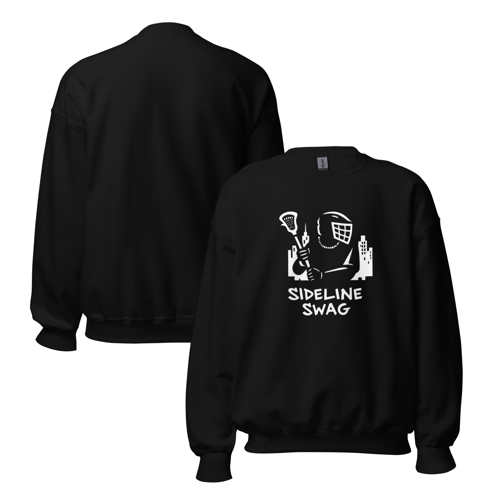 Bro-Lax Cozy Fleece Sweatshirt | Unisex Lacrosse & Streetwear