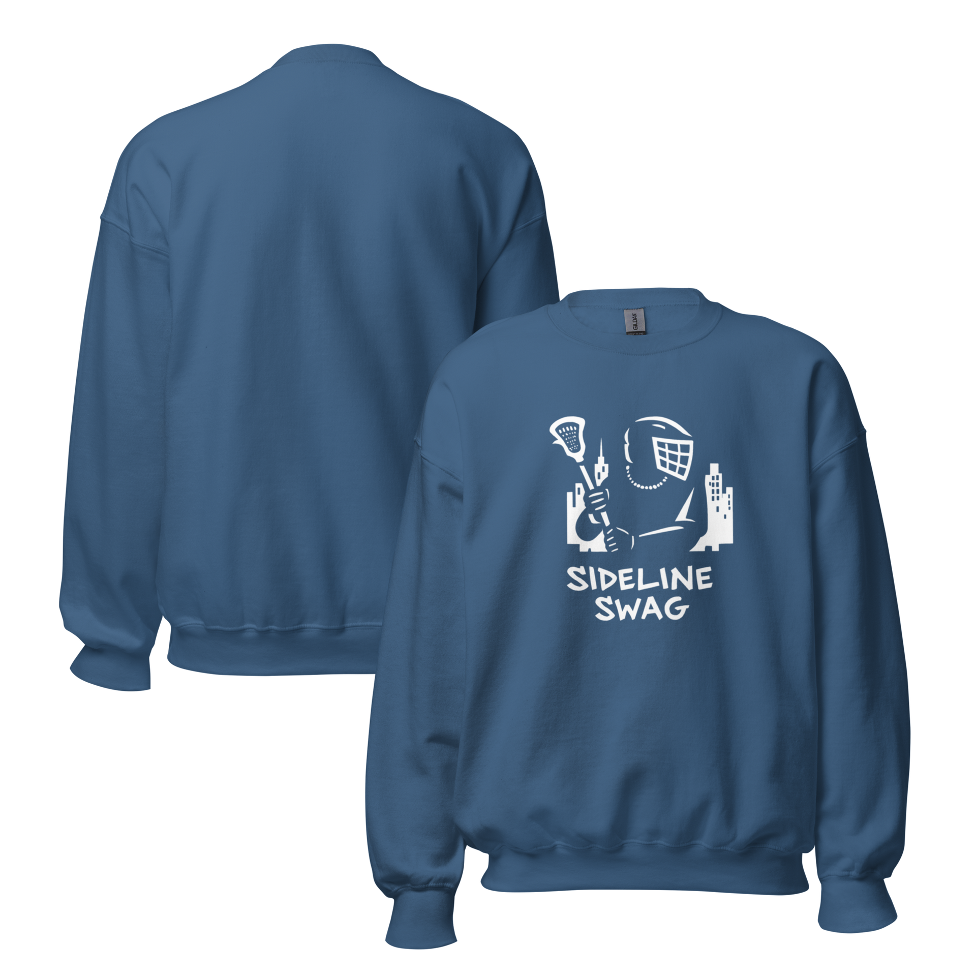 Bro-Lax Cozy Fleece Sweatshirt | Unisex Lacrosse & Streetwear