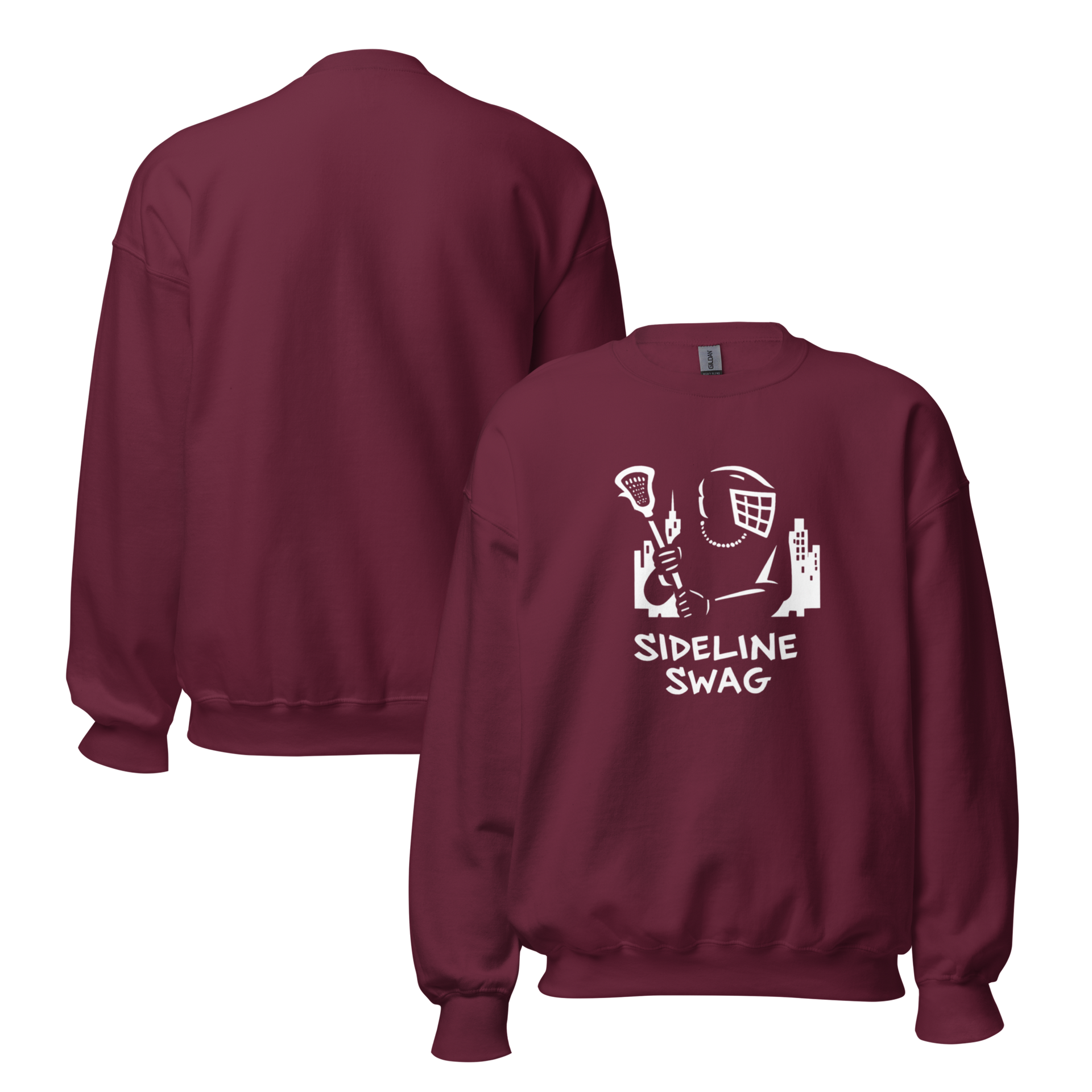 Bro-Lax Cozy Fleece Sweatshirt | Unisex Lacrosse & Streetwear