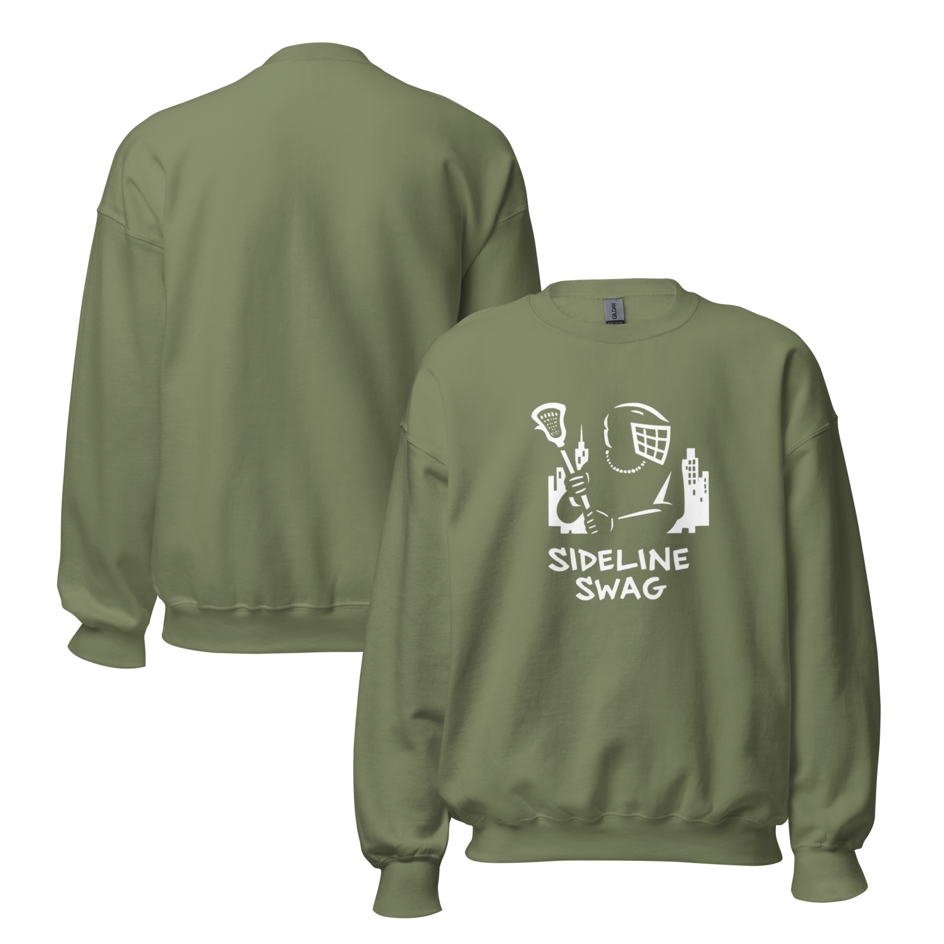 Bro-Lax Cozy Fleece Sweatshirt | Unisex Lacrosse & Streetwear