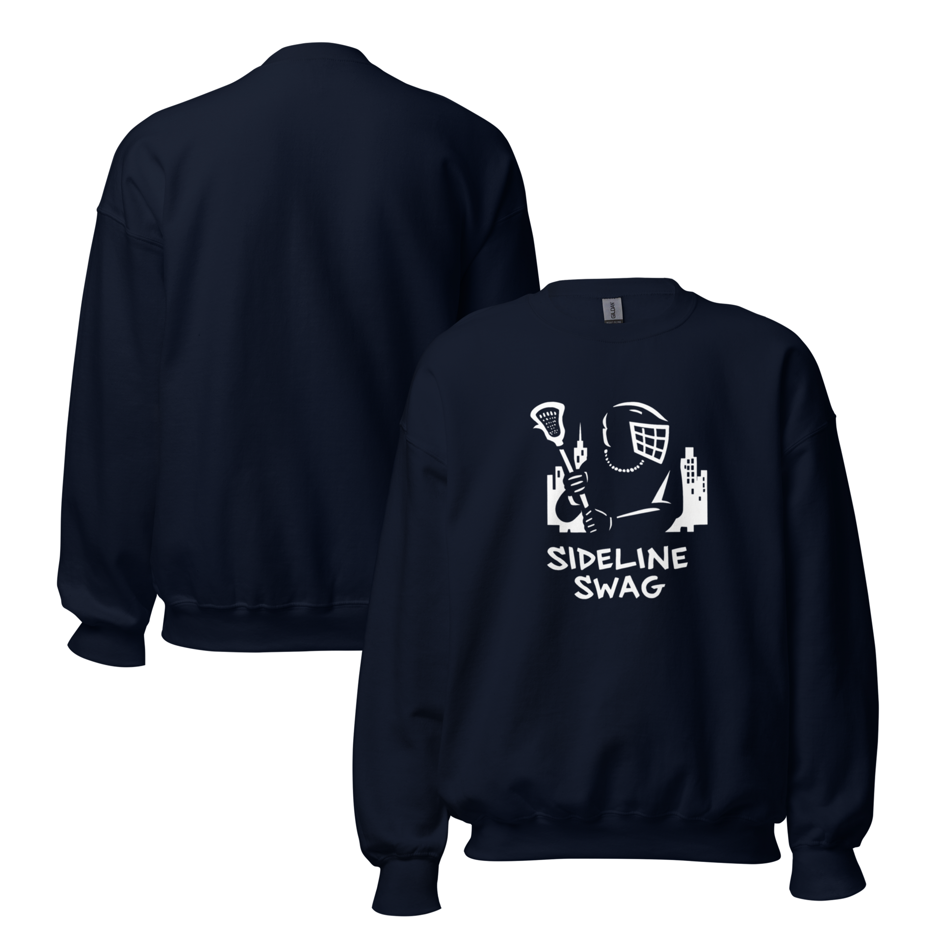Bro-Lax Cozy Fleece Sweatshirt | Unisex Lacrosse & Streetwear